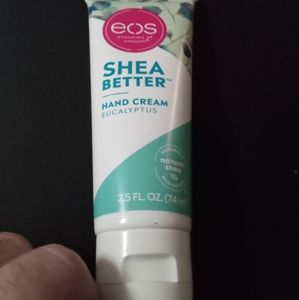 EOS Shea Better Hand Cream Eucalyptus Natural Shea Butter Hand Lotion NEW